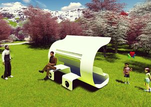 為莫干山路選 地標 莫干山路工業(yè)遺存主題景觀設(shè)計小品投票通道戳