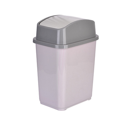 批YM-2098塑料垃圾桶/雜物桶/翻蓋式紙簍 廣州好耐日用品特價(jià)促銷全解析